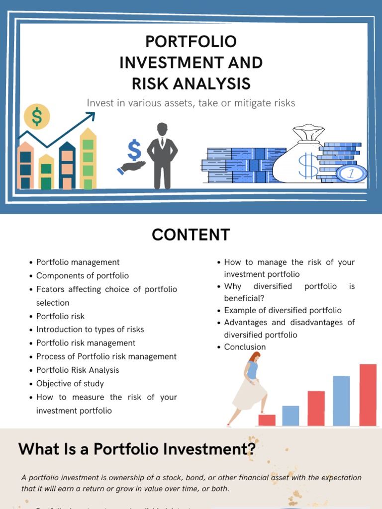 Portfolio Investment and Risk Analysis | PDF | Financial Risk | Investing