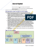 CH 7 Cost of Capital