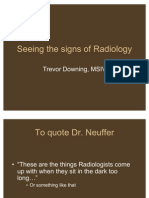 Signs of Radiology-Trevor Downing