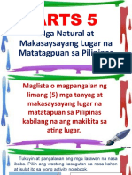 ARTS 5 - Q2 Lesson 1 Mga Natural at Makasaysayang Lugar Na Matatagpuan