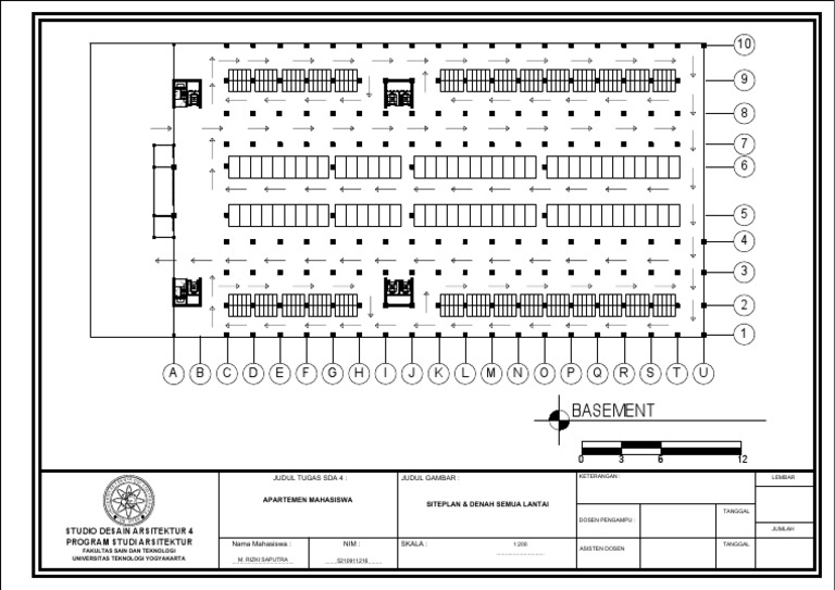 Desain Apartemen Mahasiswa UNY | PDF