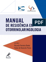 Resumo Manual de Residencia em Otorrinolaringologia Ricardo Ferreira Bento Fabio de Rezende Pinna PDF