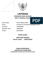 Format Rapot Manual SMP 2022