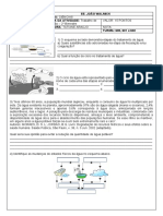 Trabalho de Recuperação 2 Bimestre 6 Ano