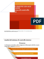 La Revisione Legale Dei Conti Il Sistema Di Controllo Interno