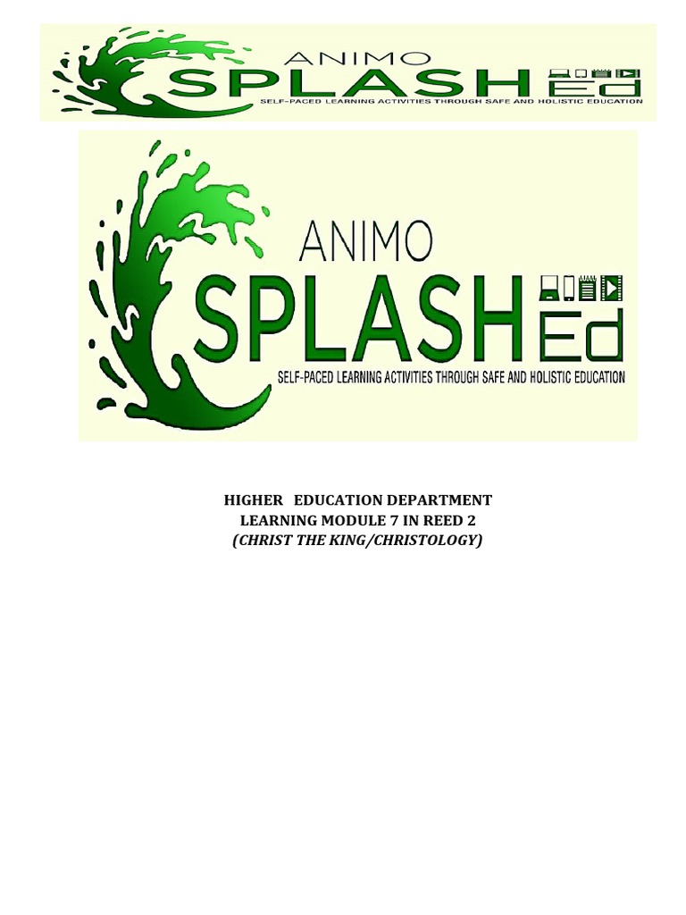 Module 7 Reed 2 Pdf Theology Christian Belief And Doctrine