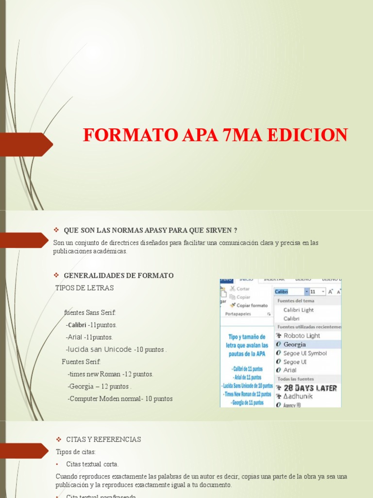 Formato apa 7ma edicion pdf escritura ling stica