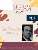 Poesía ecuatoriana del siglo XX: Jorge Carrera Andrade y César Davila Andrade