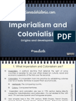 Imperialismo y Colonialismo (Inglés)