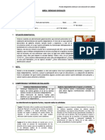 1ro - Evaluación Diagnostica - CCSS