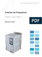 WEG cfw11 Manual Do Usuario 500 690 V Mec B A H 10002736909 Manual Portugues BR