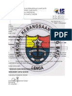 Surat Makluman Cuti Peristiwa Pru Ke 15