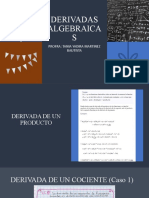 Derivadas Algebraicas Segunda Parte