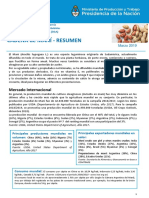 Producción y exportación de maní argentino