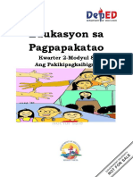 Edukasyon Sa Pagpapakatao: Kwarter 2-Modyul 8 Ang Pakikipagkaibigan