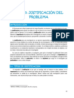 Tema 5. Justificación Del Problema