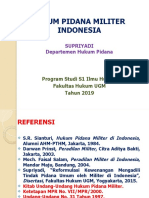 Hukum Pidana Militer S1 2019