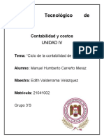 Ciclo de La Contabilidad de Costos