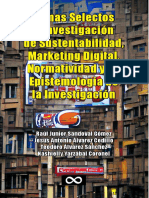 Temas Selectos e Investigación de Sustentabilidad, Marketing Digital Normatividad y de Epistemología de La Investigación