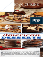 AMERICAN AND SOUTH AMERICAN DESSERTS