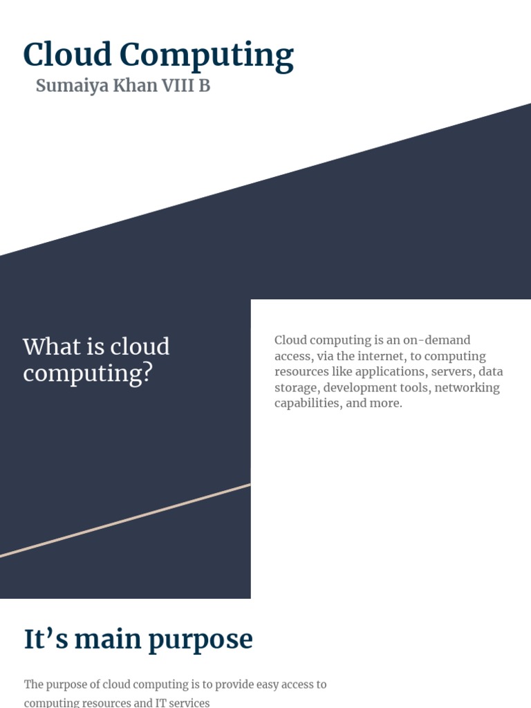 Cloud Computing | PDF | Cloud Computing | Computing