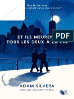 Et Ils Meurent Tous Les Deux À La Fin by Adam Silvera PDF