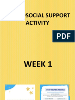 Pyschosocial Activity DRRM Week 1 To Week 4