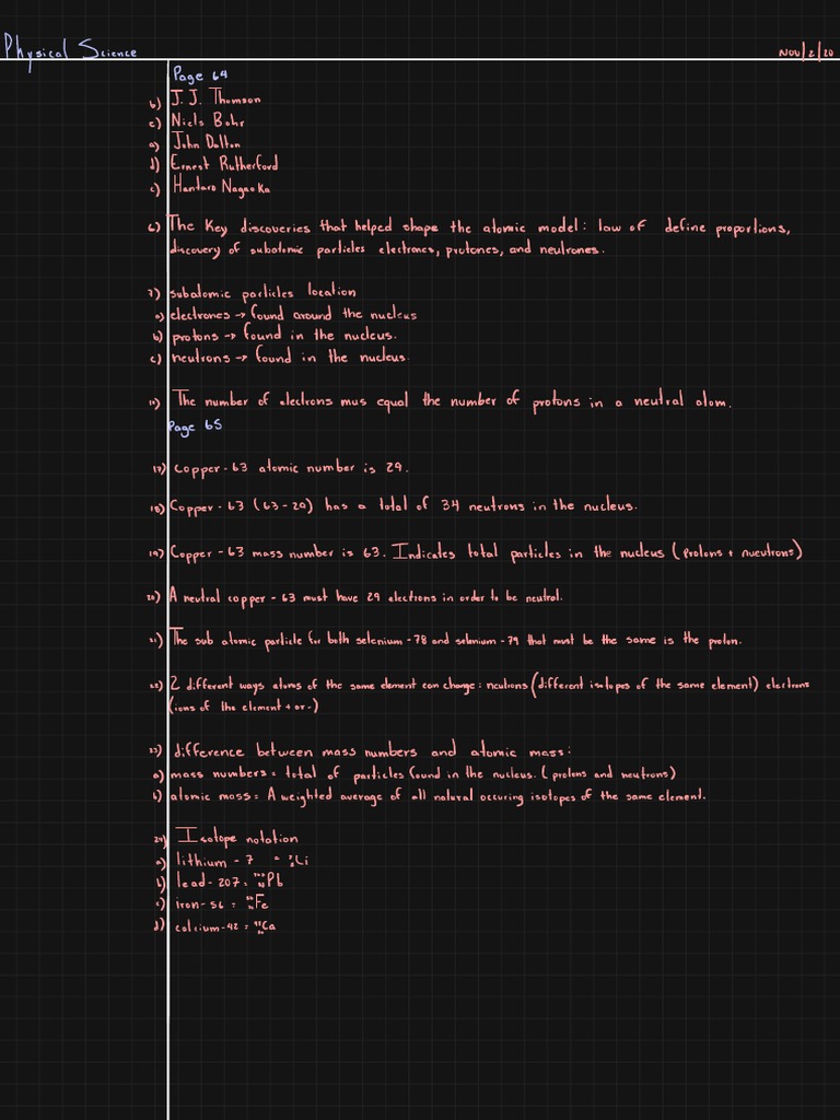 The Structure of Atoms: Key Discoveries that Shaped the Atomic Model ...