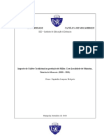 Impacto Do Cultivo Tradicional Na Produção de Milho: Caso Localidade de Muiariua, Distrito de Muecate: (2020 - 2021)