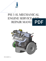 PSI 3.0L MECHANICAL ENGINE SERVICE AND REPAIR MANUAL