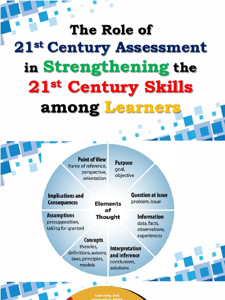 The Role of 21st Century Assessment in Strengthening The 21st Century ...