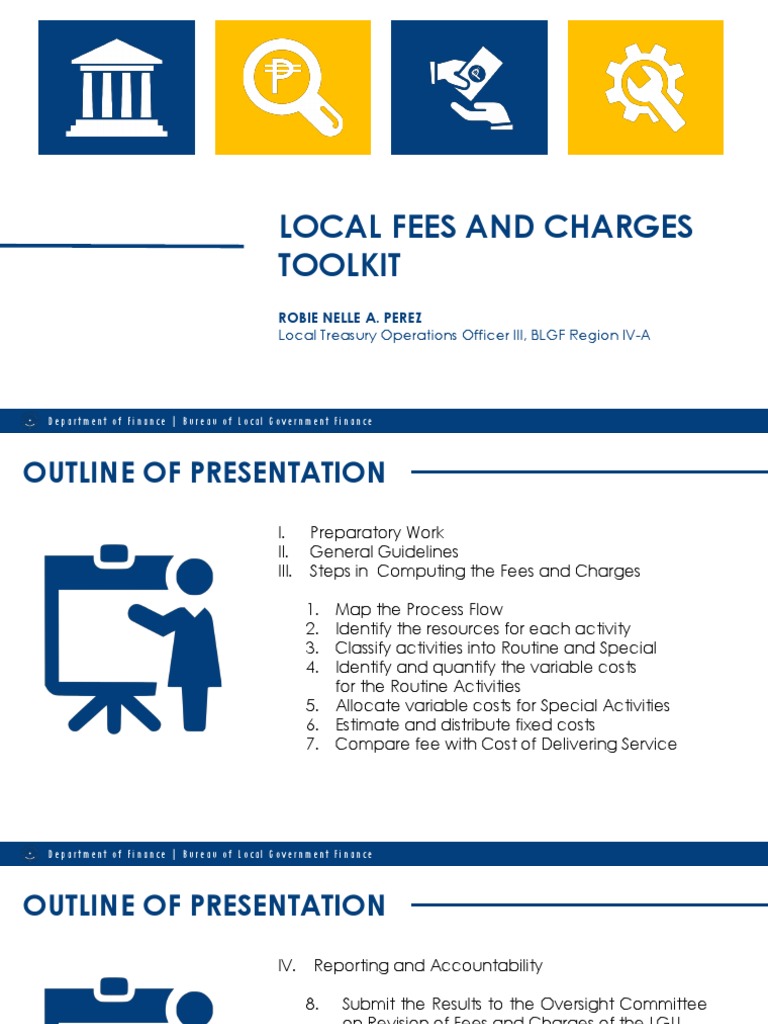 Local Government Fees Toolkit Guide | PDF | Fee | Transport