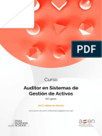 1 - Brochure - Curso Auditor en Sistemas Gestion Activos ISO55001 - 2023