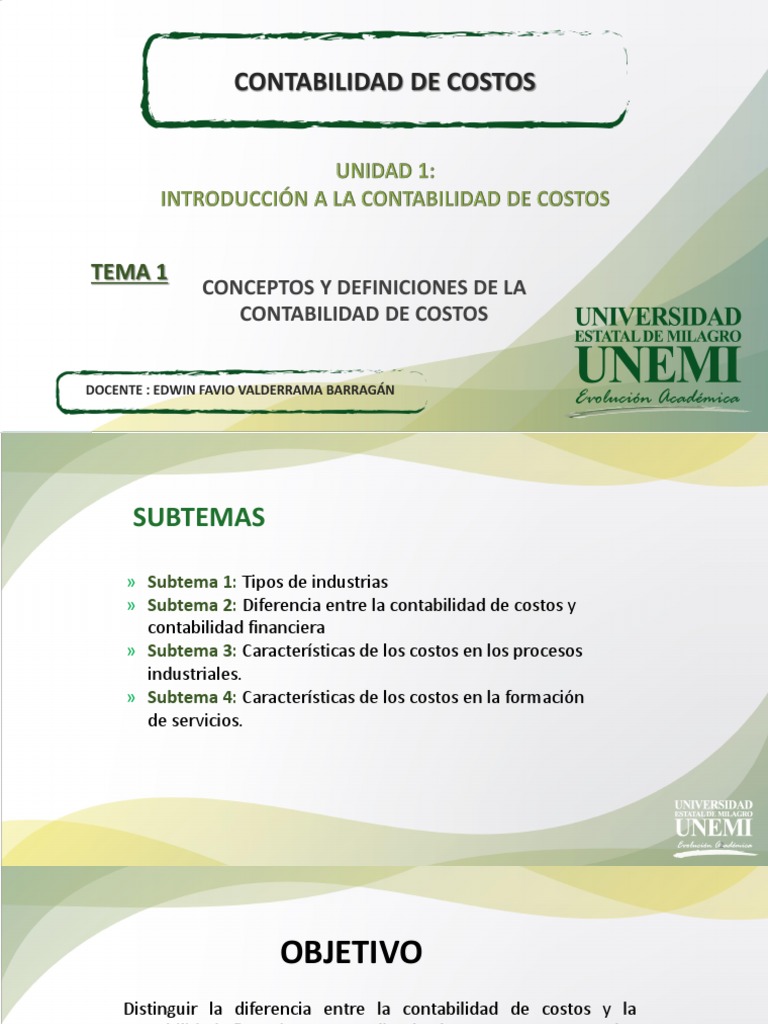 Contabilidad Parcial 1 y 2 Completo | PDF | Contabilidad de costos | Costo