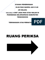 Pelayanan Pemeriksaan