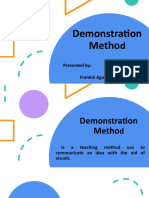 Demonstration Method