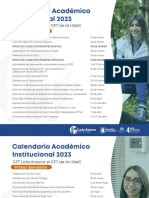 Calendario Institucional 2023 PDF