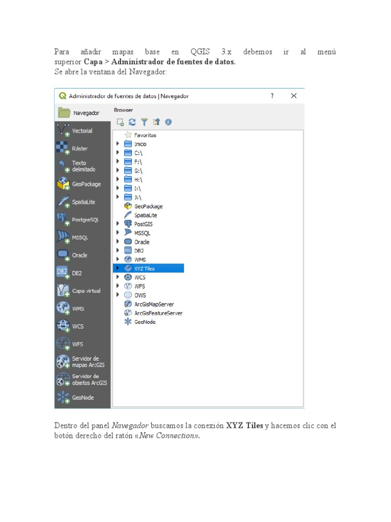 Mapas Base Qgis Pdf Data Computing