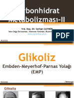 7.karbonhidrat Metabolizması II PDF