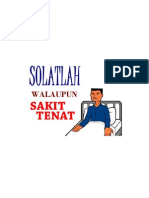 Solatlah Walaupun Sakit Tenat