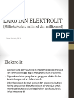 Perhitungan LARUTAN ELEKTROLIT PDF