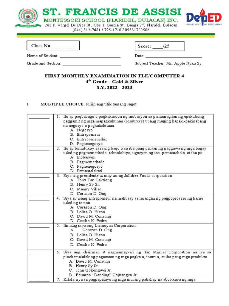 Tle 4 | PDF