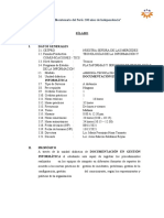 Silabo - Pe - Ti - Documentación en Gestión Informática