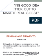 Panukalang Proyekto