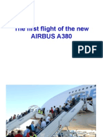 The First Flight of The New Airbus A380