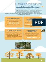 Infografía México, Lugar Inseguro para Ambientalistas