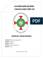 Investigacion Iii - Medidas Topográficas PDF