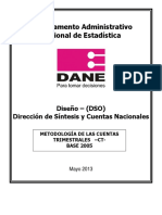 Metodologia de Las Cuentas Trimestrales PDF