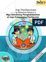 AP7-Q3-M5-Mga Samahang Pangkababaihan at Kalagayang Panlipunan PDF