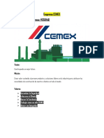 Empresa CEMEX PDF